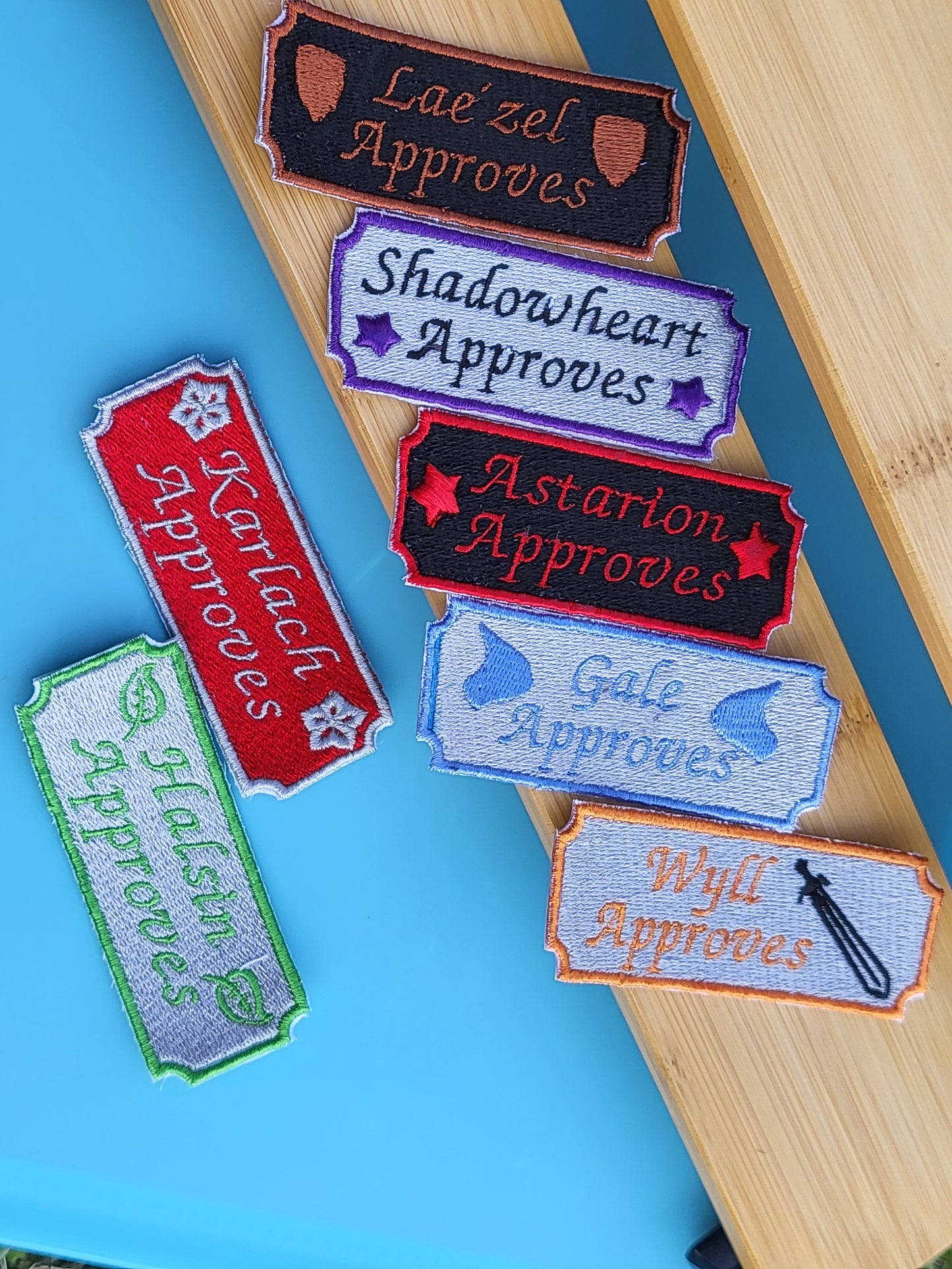 Approval Patches - Baldur's Gate 3 Themed