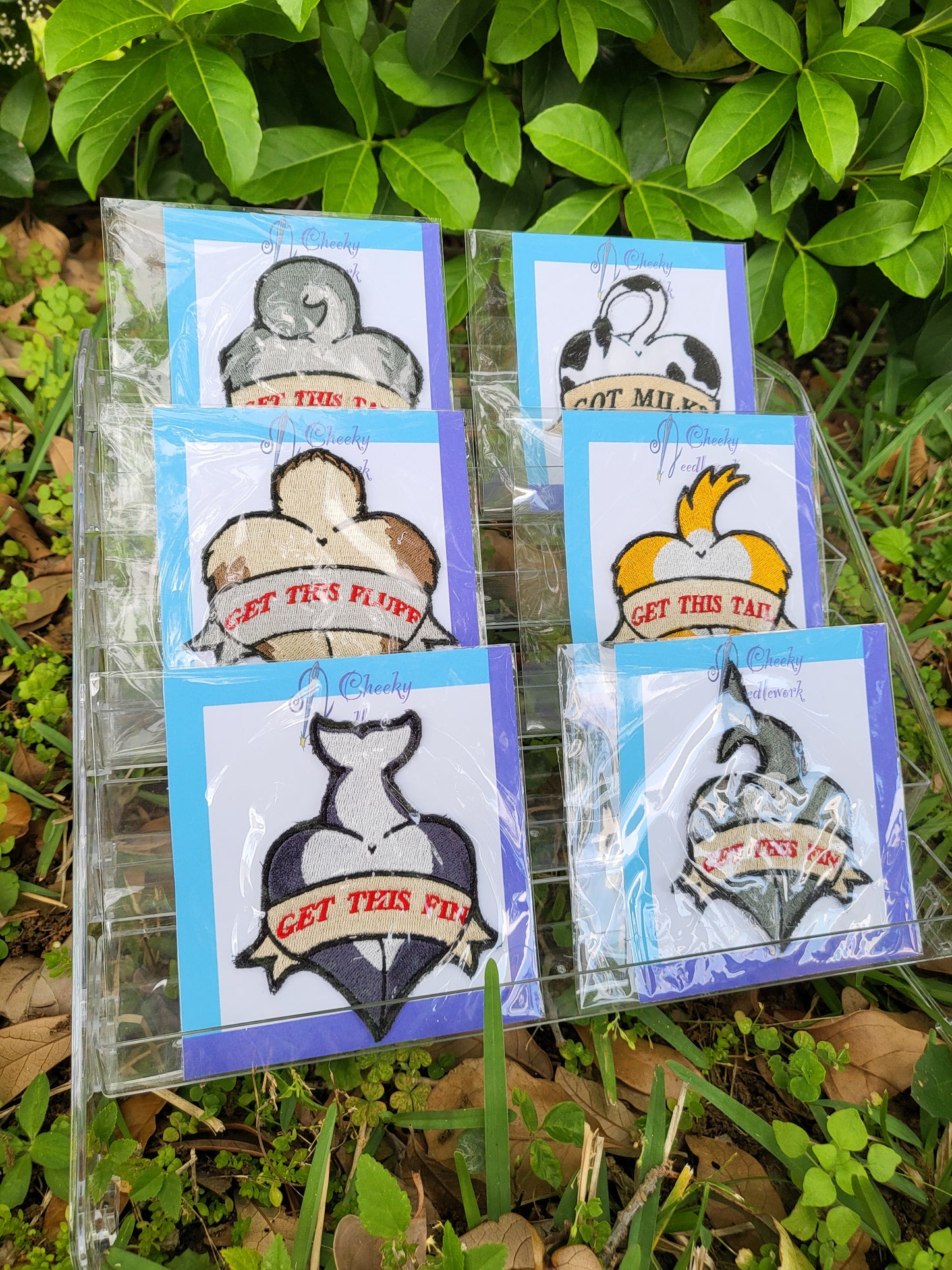 4 Inch Fur Butt Patches