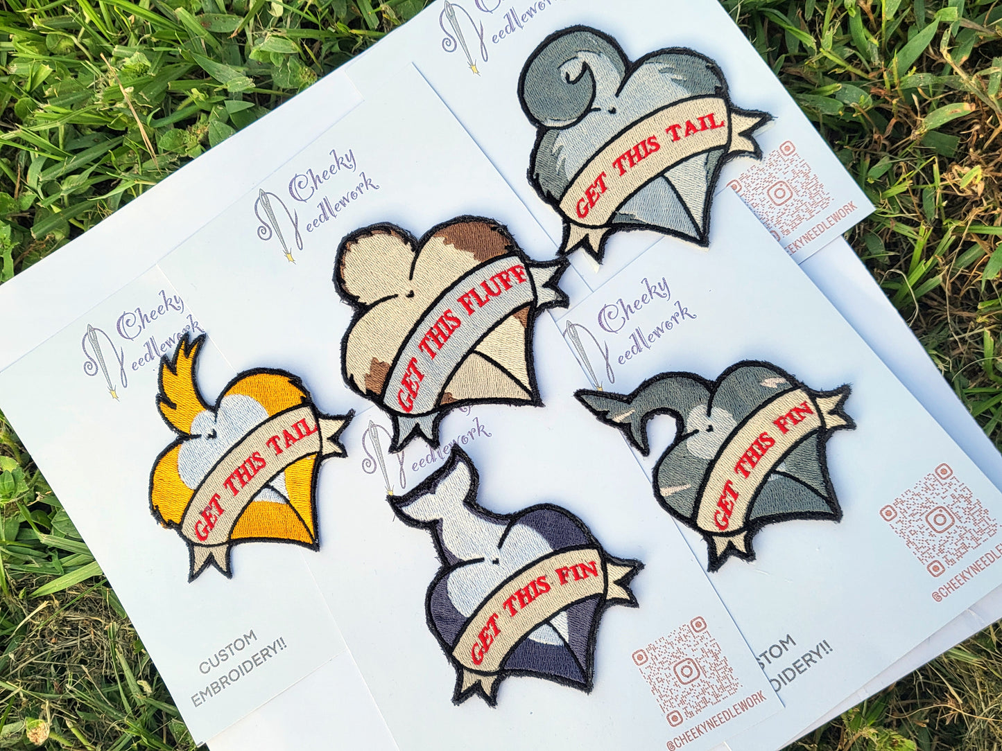 Fur Butt Patch Collection