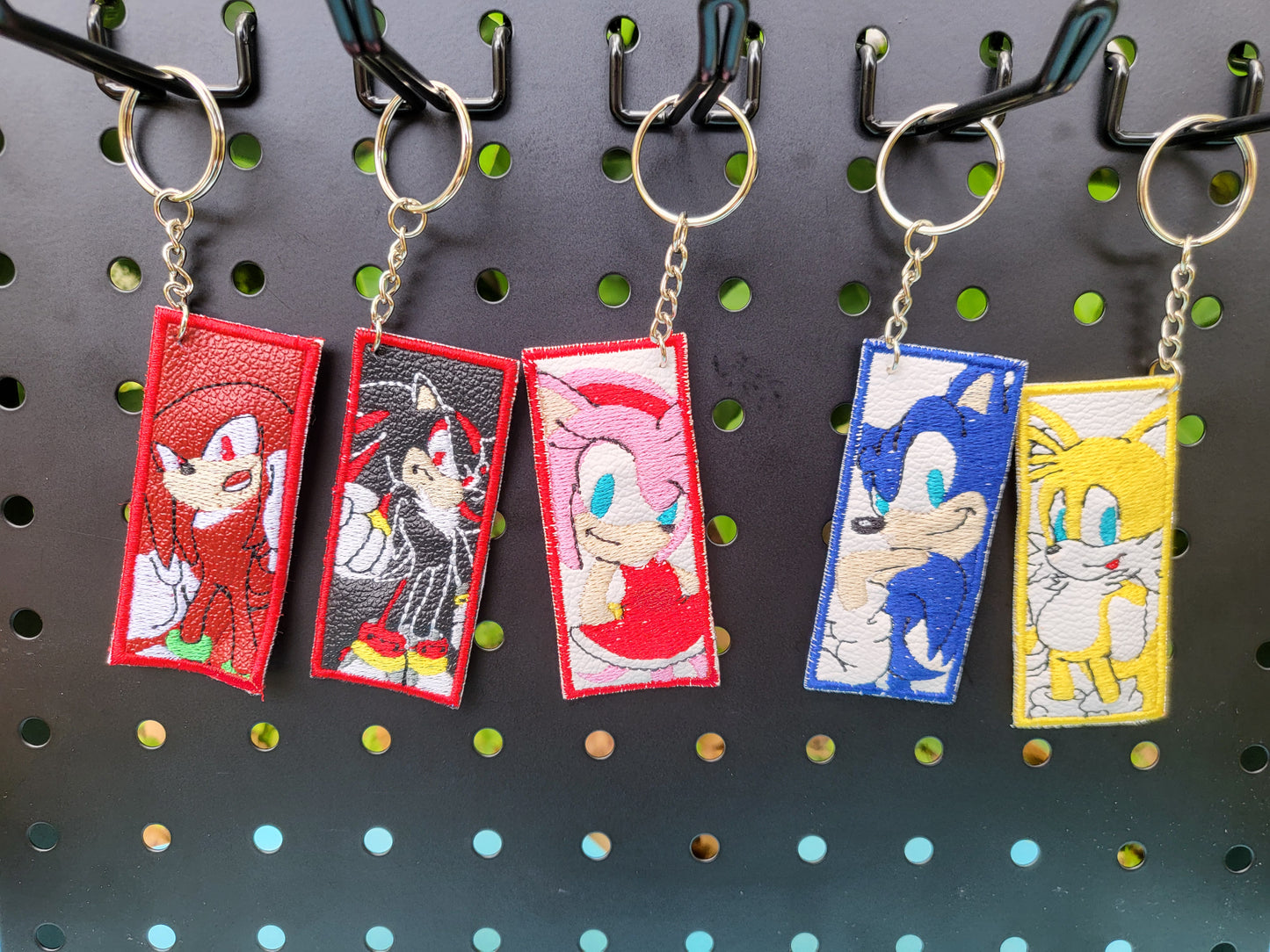 Sonic Keychains